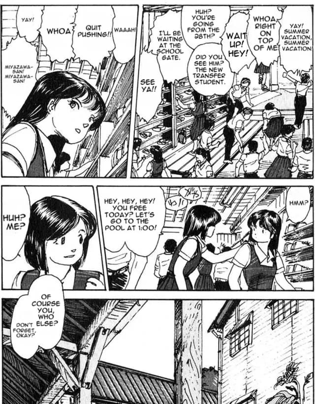 A manga page translated into English by Tenjin